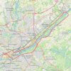 Itinéraire Nantes-Mauves, distance, dénivelé, altitude, carte, profil, trace GPS