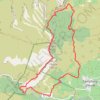 Itinéraire 11-460, distance, dénivelé, altitude, carte, profil, trace GPS