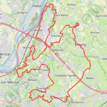 Itinéraire Trail des Gueules Noires, distance, dénivelé, altitude, carte, profil, trace GPS