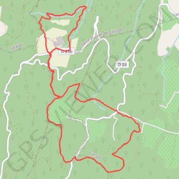 Itinéraire La Charteuse de Valbonne - Cheylan, distance, dénivelé, altitude, carte, profil, trace GPS