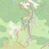 Itinéraire La remontée des gorges d'Ehujarre - descente par Uruso et Ganaguerre, distance, dénivelé, altitude, carte, profil, trace GPS