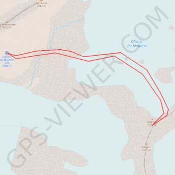 Itinéraire Swisstopo Route, distance, dénivelé, altitude, carte, profil, trace GPS