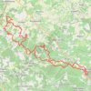 Itinéraire 2023-10-04-14-14-01, distance, dénivelé, altitude, carte, profil, trace GPS