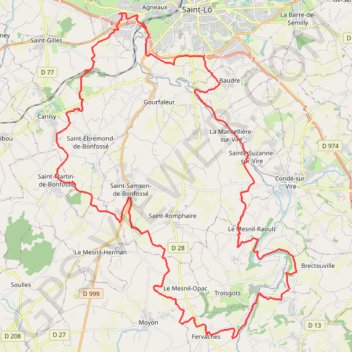 Itinéraire 1 - raid vtt 2024 54km, distance, dénivelé, altitude, carte, profil, trace GPS