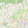 Itinéraire Alençon, La Pesantière, Saint-Nicolas-des-Bois, Cuissai, Beaubourdel, distance, dénivelé, altitude, carte, profil, trace GPS
