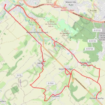 Itinéraire La Route du Patois, distance, dénivelé, altitude, carte, profil, trace GPS