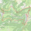 Itinéraire La rando de la grotte du Bisontin, distance, dénivelé, altitude, carte, profil, trace GPS