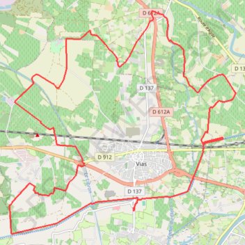 Itinéraire Les 3 Rivières, distance, dénivelé, altitude, carte, profil, trace GPS