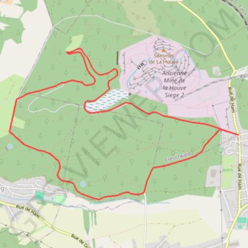 Itinéraire Creutzwald, distance, dénivelé, altitude, carte, profil, trace GPS