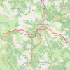 Itinéraire 1b - Javols-4chemins - 15.7 km, distance, dénivelé, altitude, carte, profil, trace GPS