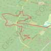 Itinéraire Fontainebleau - Le Mont Enflammé, distance, dénivelé, altitude, carte, profil, trace GPS