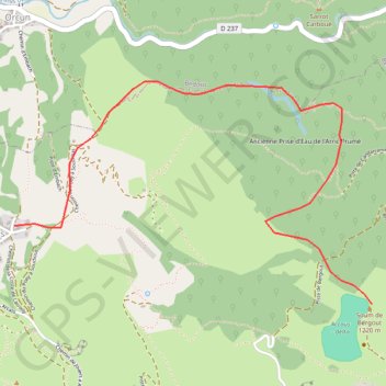Itinéraire Accous SP1 2022, distance, dénivelé, altitude, carte, profil, trace GPS