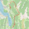 Itinéraire De Bluffy jusqu'à Verthier en passant par le chalet de l'Aulp - 7148 - UtagawaVTT.com, distance, dénivelé, altitude, carte, profil, trace GPS