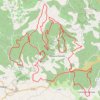 Itinéraire Cahors - Rando du Souffle VTT, distance, dénivelé, altitude, carte, profil, trace GPS