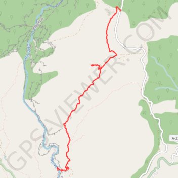 Itinéraire Sierra de Guara, distance, dénivelé, altitude, carte, profil, trace GPS