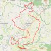 Itinéraire RAD2019_50km, distance, dénivelé, altitude, carte, profil, trace GPS