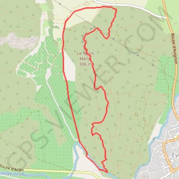Itinéraire Track no: 1, distance, dénivelé, altitude, carte, profil, trace GPS
