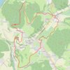 Itinéraire Une boucle variée au départ de Chirens, distance, dénivelé, altitude, carte, profil, trace GPS