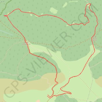 Itinéraire Comus - La route des sapins, distance, dénivelé, altitude, carte, profil, trace GPS