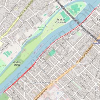 Itinéraire 20 oct. 2024, distance, dénivelé, altitude, carte, profil, trace GPS