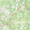 Itinéraire LeSauvageAumontAubrac, distance, dénivelé, altitude, carte, profil, trace GPS