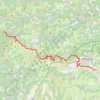 Itinéraire Mézilhac, distance, dénivelé, altitude, carte, profil, trace GPS