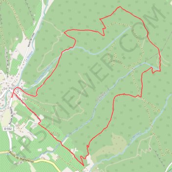 Itinéraire Au dessus de Rousset et Le Pègue, distance, dénivelé, altitude, carte, profil, trace GPS