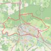 Itinéraire De Vierzon a Méry-sur-Cher, distance, dénivelé, altitude, carte, profil, trace GPS