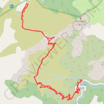 Itinéraire Les bergeries d'Alzo, distance, dénivelé, altitude, carte, profil, trace GPS