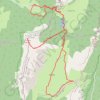 Itinéraire Xde l Alpe 04-03-23, distance, dénivelé, altitude, carte, profil, trace GPS