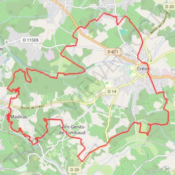 Itinéraire 25km rando vendange, distance, dénivelé, altitude, carte, profil, trace GPS