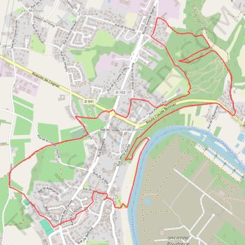 Itinéraire 16-168, distance, dénivelé, altitude, carte, profil, trace GPS