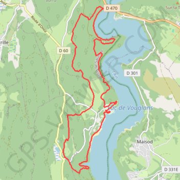 Itinéraire Trail Volodalen du Jura - Tour de Chateau Richard - 2018, distance, dénivelé, altitude, carte, profil, trace GPS