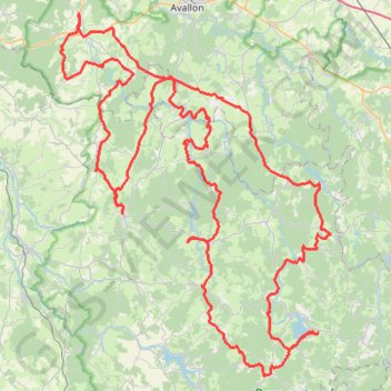 Itinéraire RoadbookEauEtHuis, distance, dénivelé, altitude, carte, profil, trace GPS