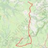 Itinéraire Traversée Puy de Dôme et Cantal, distance, dénivelé, altitude, carte, profil, trace GPS