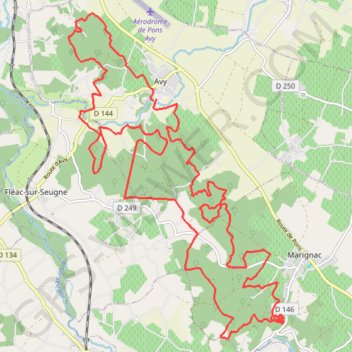 Itinéraire Boucle VTT depuis Avy, distance, dénivelé, altitude, carte, profil, trace GPS