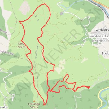 Itinéraire Le circuit de Larla, distance, dénivelé, altitude, carte, profil, trace GPS