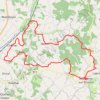 Itinéraire Base VTT Aubeterre-circuit 4, distance, dénivelé, altitude, carte, profil, trace GPS