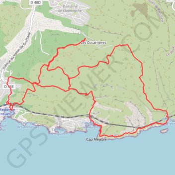 Itinéraire Ensues la redonne, distance, dénivelé, altitude, carte, profil, trace GPS