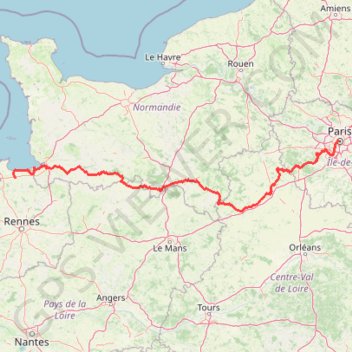 Itinéraire Tracé 024, distance, dénivelé, altitude, carte, profil, trace GPS