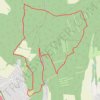 Itinéraire Bouxières-aux-Dames, distance, dénivelé, altitude, carte, profil, trace GPS