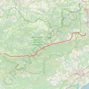 Itinéraire new, distance, dénivelé, altitude, carte, profil, trace GPS