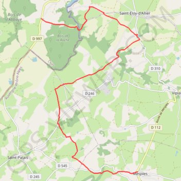 Itinéraire Sur les pas des Maîtres Sonneurs, distance, dénivelé, altitude, carte, profil, trace GPS