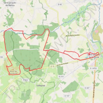 Itinéraire 0 - 25km_final_26-16540147-1775816221-559, distance, dénivelé, altitude, carte, profil, trace GPS
