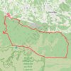 Itinéraire Oppede, distance, dénivelé, altitude, carte, profil, trace GPS