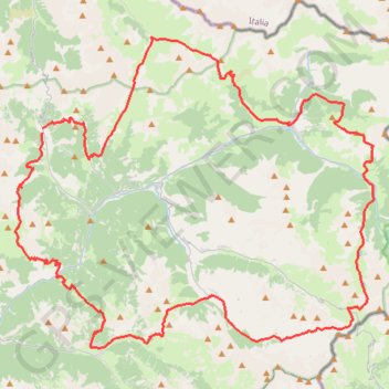 Itinéraire Tour du Queyras, distance, dénivelé, altitude, carte, profil, trace GPS