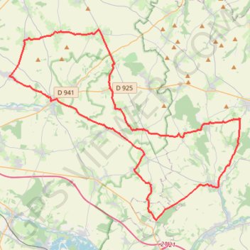 Itinéraire Les Muches - Domart-en-Ponthieu, distance, dénivelé, altitude, carte, profil, trace GPS