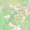 Itinéraire Azillanet - Le Vernis Les Mouleyres et le chemin de Serge, distance, dénivelé, altitude, carte, profil, trace GPS