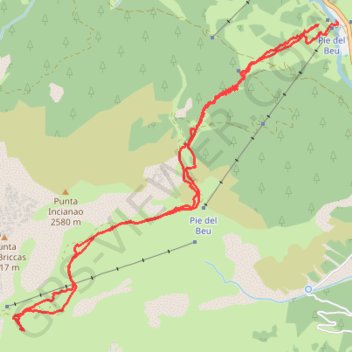 Itinéraire Rocce dell'Andelplan, distance, dénivelé, altitude, carte, profil, trace GPS