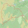 Itinéraire 2020-10-18 15:35:41, distance, dénivelé, altitude, carte, profil, trace GPS